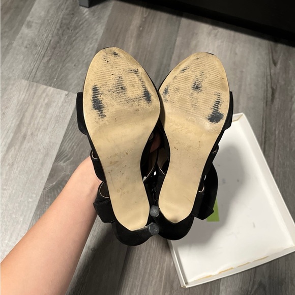 Steve Madden Sandalia Black Nubuck heels - Picture 5 of 5